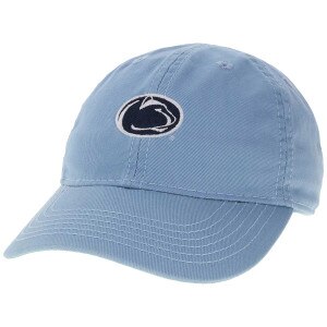light blue toddler hat with stitched Penn State Athletic Logo